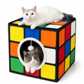 Cat Condo House, Foldable Magic Cube, Large 16.5" x 16.5" x 16.5"