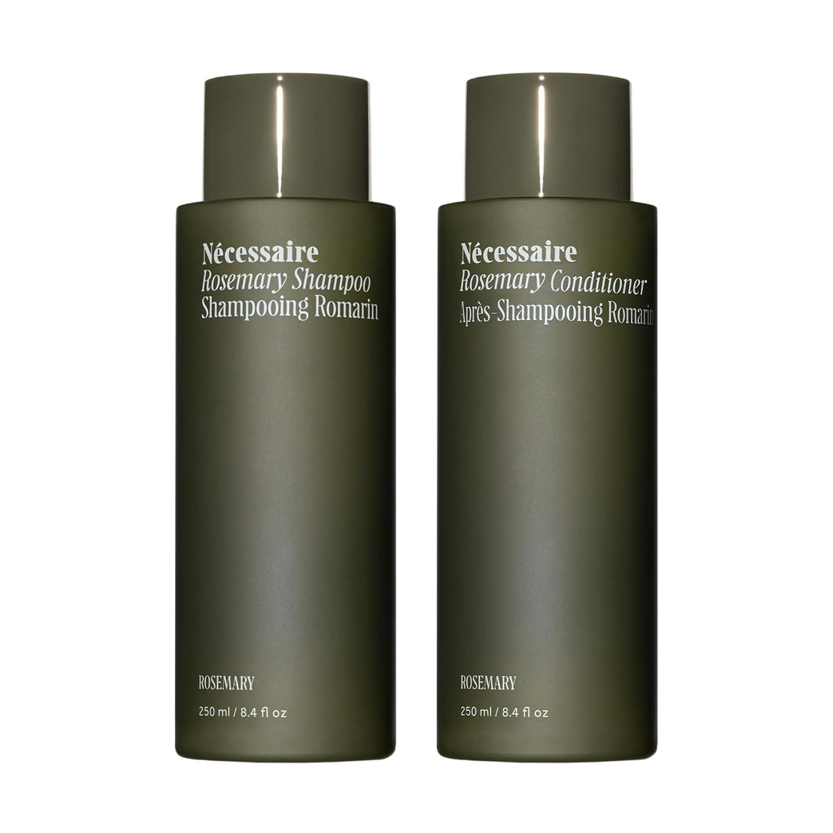 Rosemary Hair Duo. Rosemary Shampoo and Conditioner Set. Multi-Protein | For Women & Men. Sulfate-Free, Color-Safe Formula. 2 x 250ml / 8.4 fl oz.