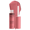 NYX PROFESSIONAL MAKEUP Butter Gloss, Non-Sticky Lip Gloss - Sugar Glass (Clear), Pack Of 3