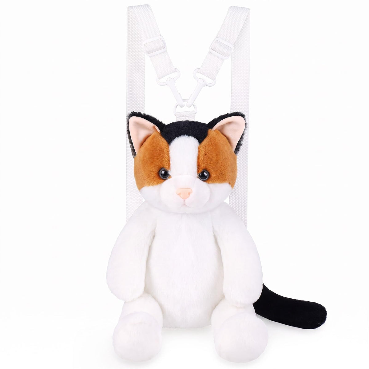 Cat Shaped Purse for Women Crossbody Bag Plush Black Funny Furry Fuzzy Shoulder Bag Cute Animal Purse(Black Cat)
