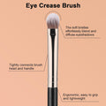 TEOYALL Eye Crease Brush, Soft Dense Synthetic Bristles Eyeshadow Brush Flat Concealer Brush For Powder Cream Concealer Highlight