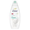 Dove 24hr Lotion Body Wash Sensitive Skin with Pump, 30.6 oz | Hypoallergenic body wash with MicroMoisture technology for 24-hour hydration and soft skin