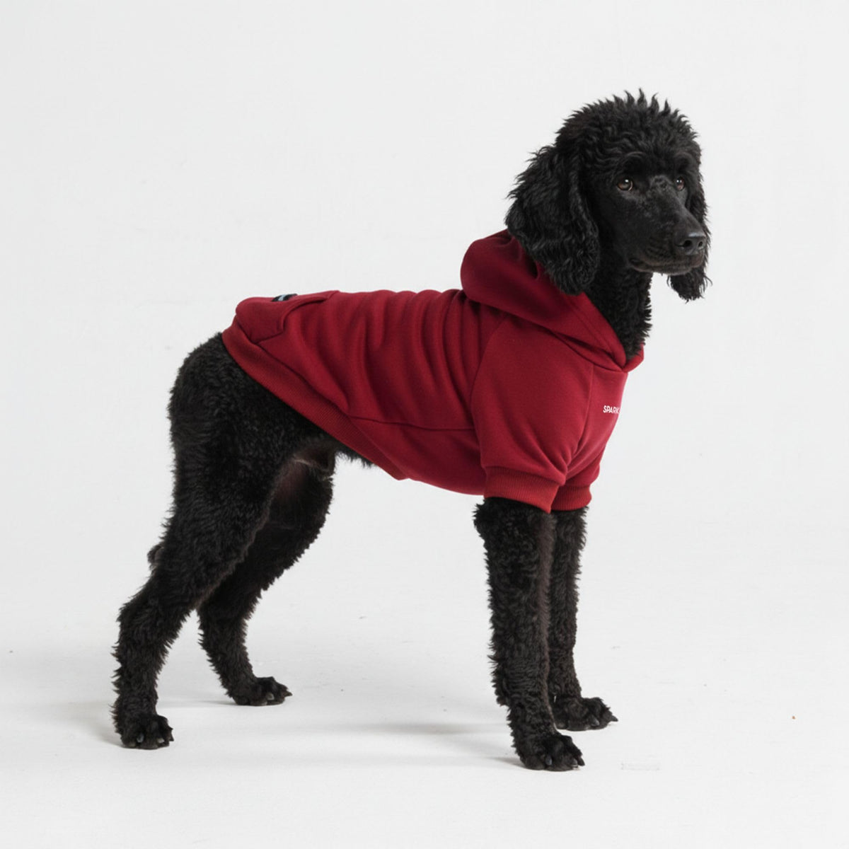 Spark Paws Dog Hoodie – Premium Dog Sweater for Small, Medium, and Large Dogs | Warm Outfits for French Bulldogs, Pitbull, Puppy, Winter Jacket Alternative - Slate Blue - XL