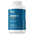 Dr. Tobias Omega 3 Fish Oil 2000mg Triple Strength with 800mg EPA 600mg DHA Per Serving | Fish Oil Omega 3 Supplements for Heart Brain & Immune Support - 90 Softgels (45 Servings)