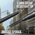 Maybelline Express Brow Ultra Slim Eyebrow Makeup, Brow Pencil with Precision Tip and Spoolie for Defined Eyebrows, Black Brown, 1 Count (Packaging May Vary)
