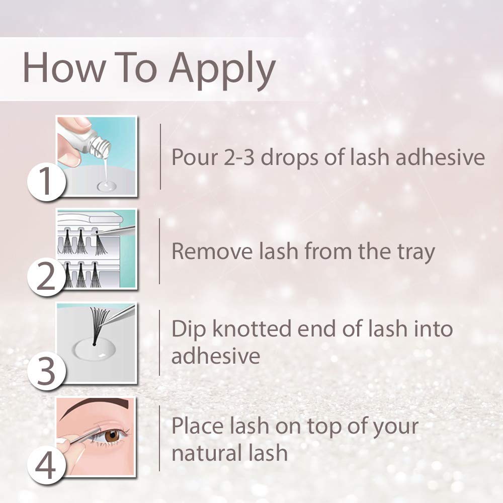 Ardell LashTite Lash Adhesive Dark for Individual Lashes, 0.75 fl oz
