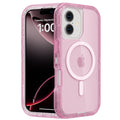 Follaroma Magnetic for iPhone 16 Plus Case, Heavy Duty Phone Cases, Clear