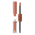 NYX PROFESSIONAL MAKEUP Shine Loud, Long-Lasting Liquid Lipstick with Clear Lip Gloss - Magic Maker (Dusty Nude Mauve)