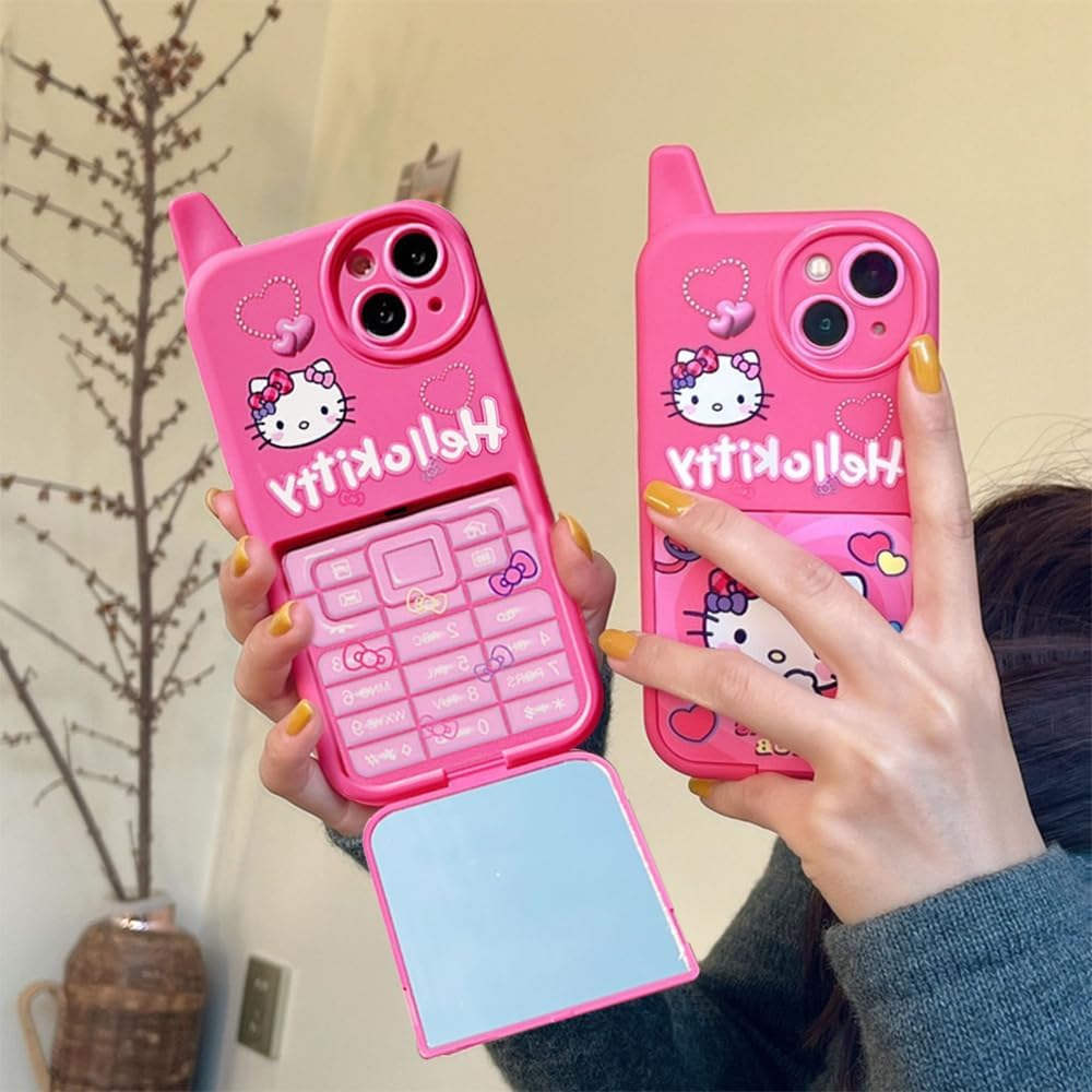 Cute Funny Kitty Phone for iPhone 13 Case