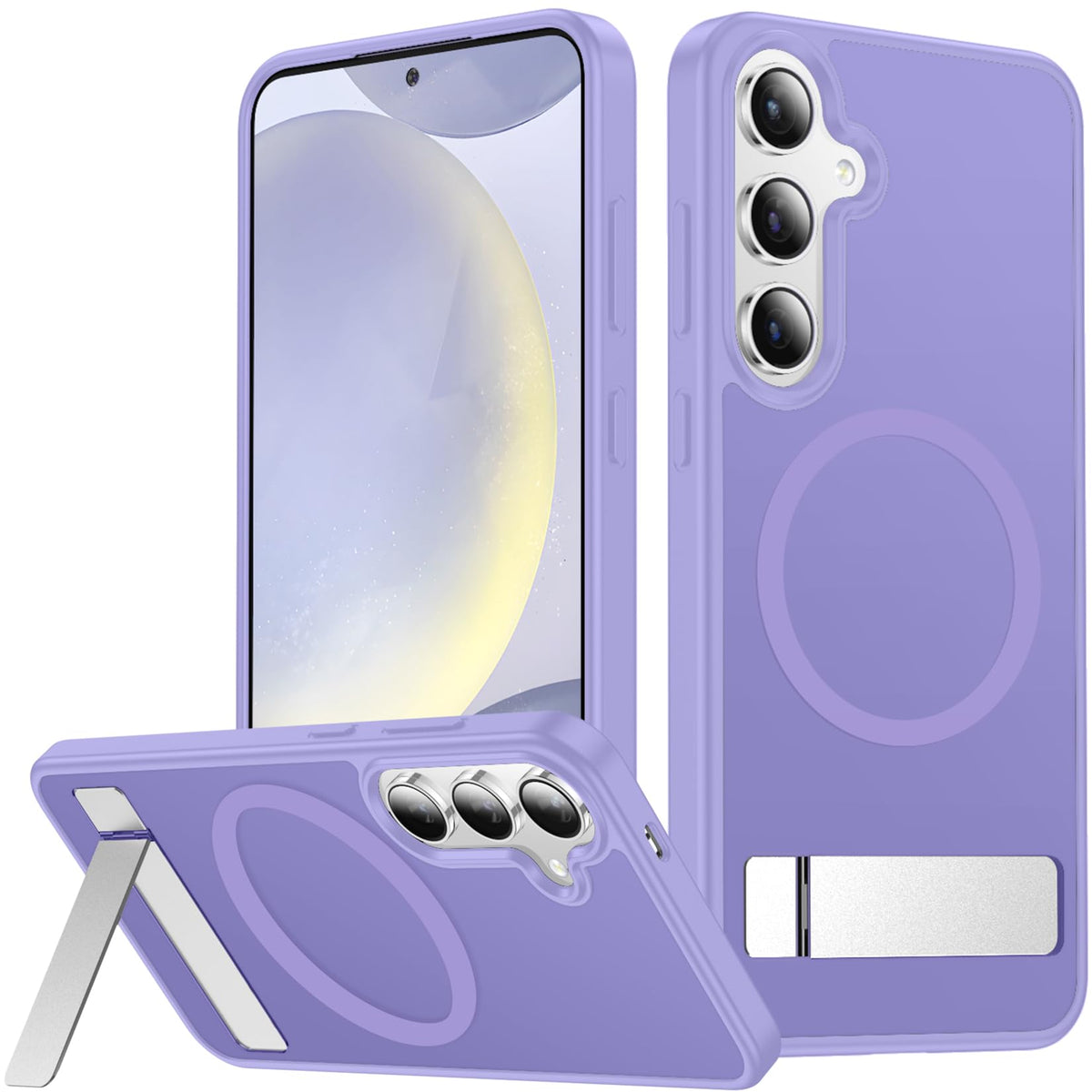 SPIDERCASE for Samsung Galaxy S26 Ultra Case,Built-in Stand,Clear