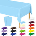 3 Pack Thanksgiving Tablecloths, 108" x 54" Disposable Turkey Table Cloth