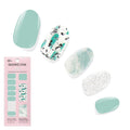 Dashing Diva Gloss Nail Strips - Crystal Clear - UV Free, Chip Resistant, Long Lasting Gel Stickers - Contains 32 Wraps, 1 Prep Pad, 1 File