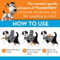 ThunderShirt for Dogs, Large, Fuchsia Sport - Dog Anxiety Relief Calming Vest
