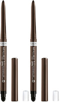 L'Oreal Paris Infallible Grip Mechanical Gel Eyeliner Pencil, Smudge-Resistant, Waterproof Eye Makeup with Up to 36HR Wear, Intense Black, 0.01 Oz