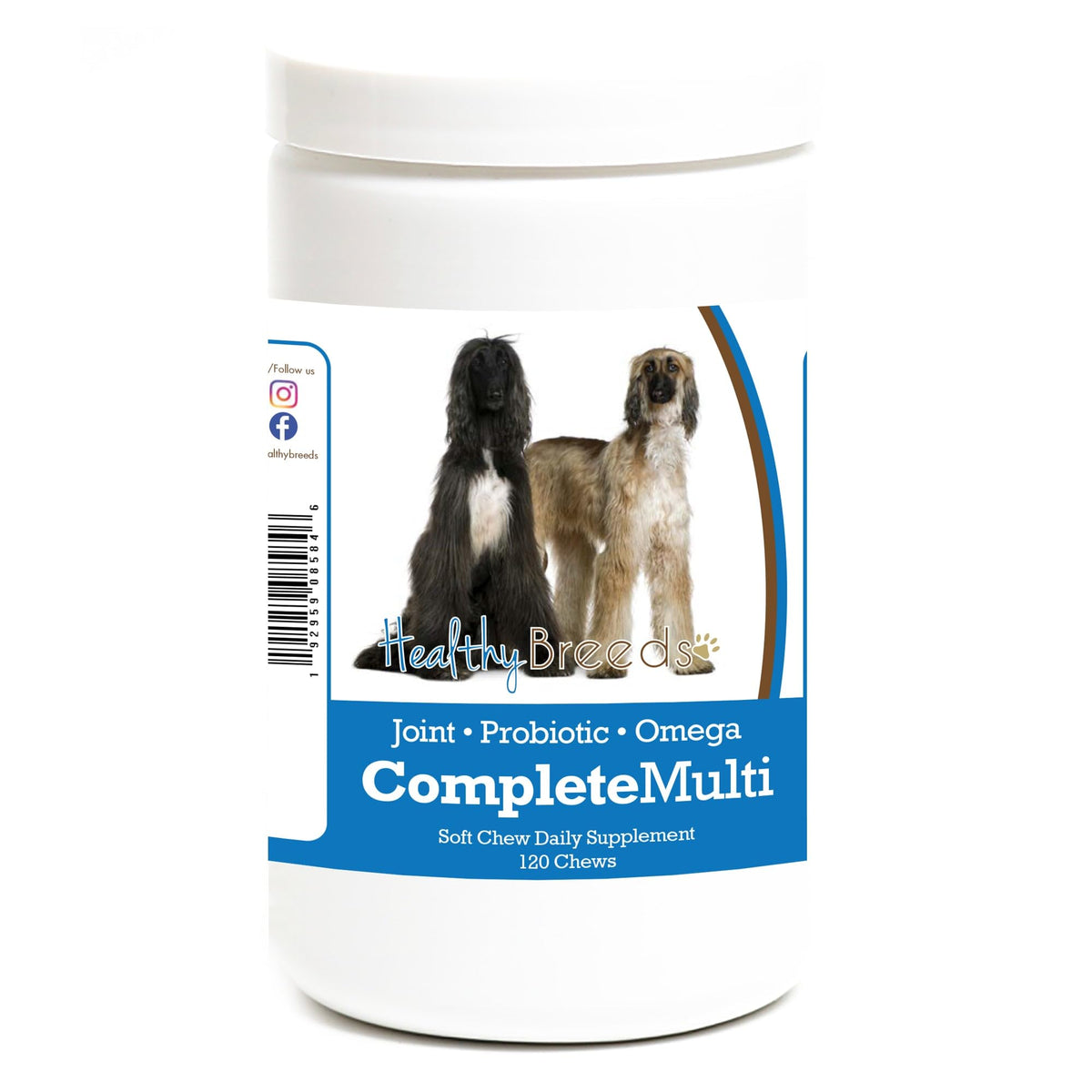 Healthy Breeds French Bulldog All in One Multivitamin Soft Chew 120 Count