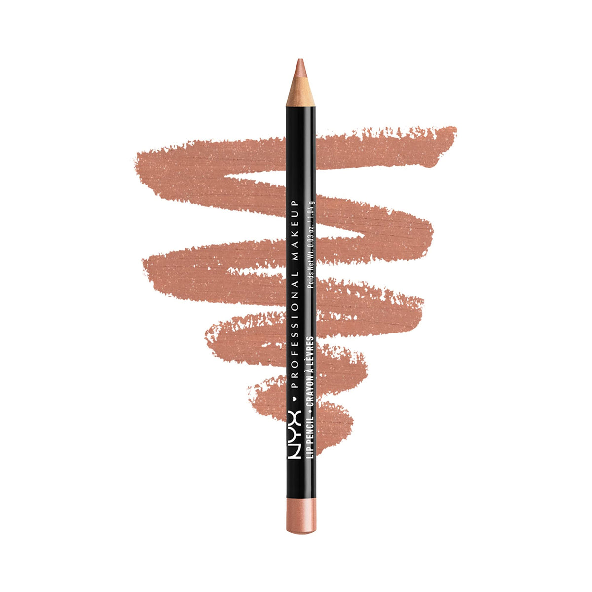 NYX PROFESSIONAL MAKEUP Slim Lip Pencil, Long-Lasting Creamy Lip Liner - Espresso