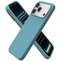 ORNARTO for iPhone 17 Pro Max Case, Liquid Silicone, Chalk Pink