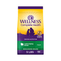 Wellness Complete Health Adult Dry Dog Food, Wholesome Grain Kibble, Natural, Chicken and Oatmeal Recipe, 30 lb Bag