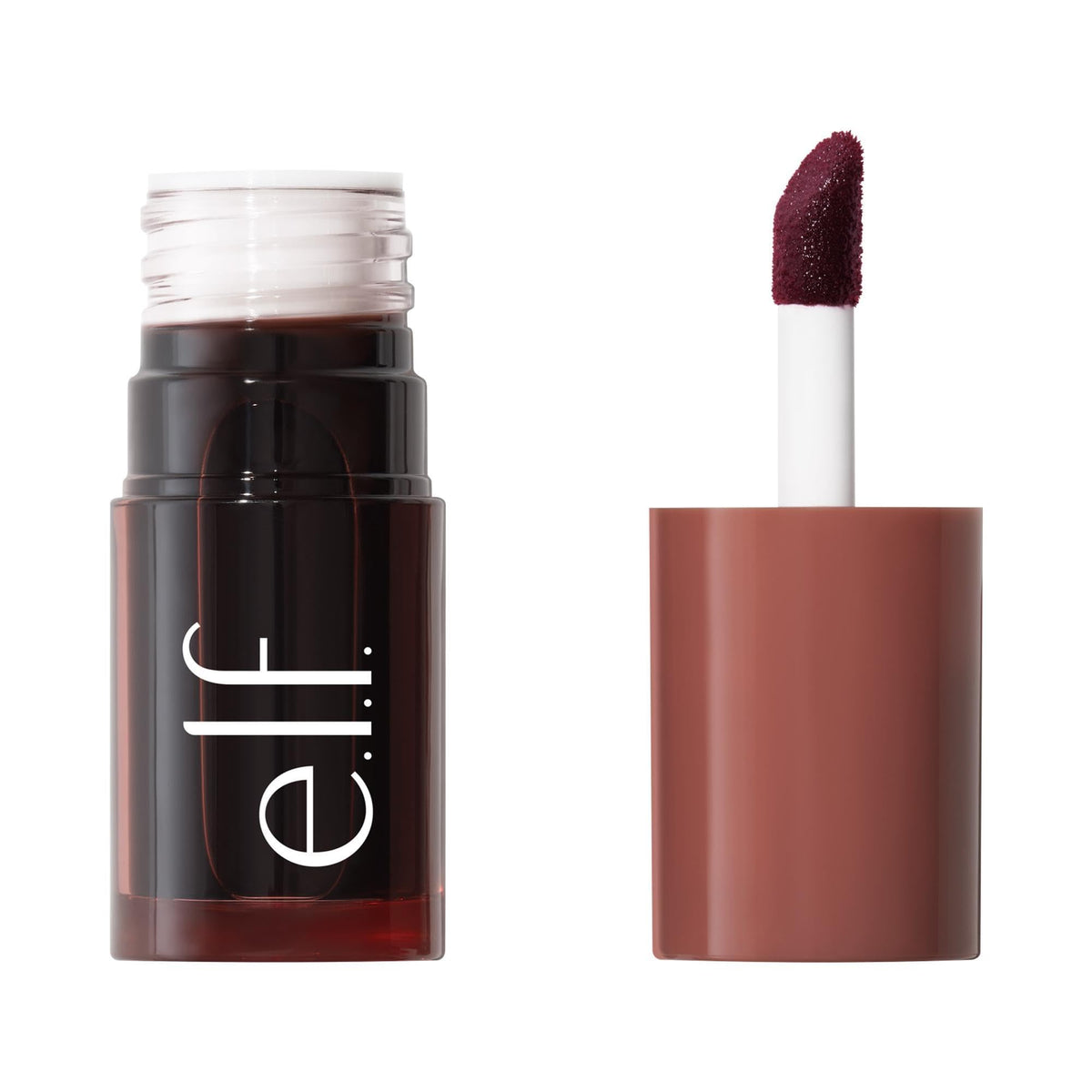 e.l.f. Sheer For It Blush Tint, Multi-Use, Long-Lasting Lip & Cheek Makeup, Creates A Natural Flush Finish, Vegan & Cruelty-Free, Left On Red