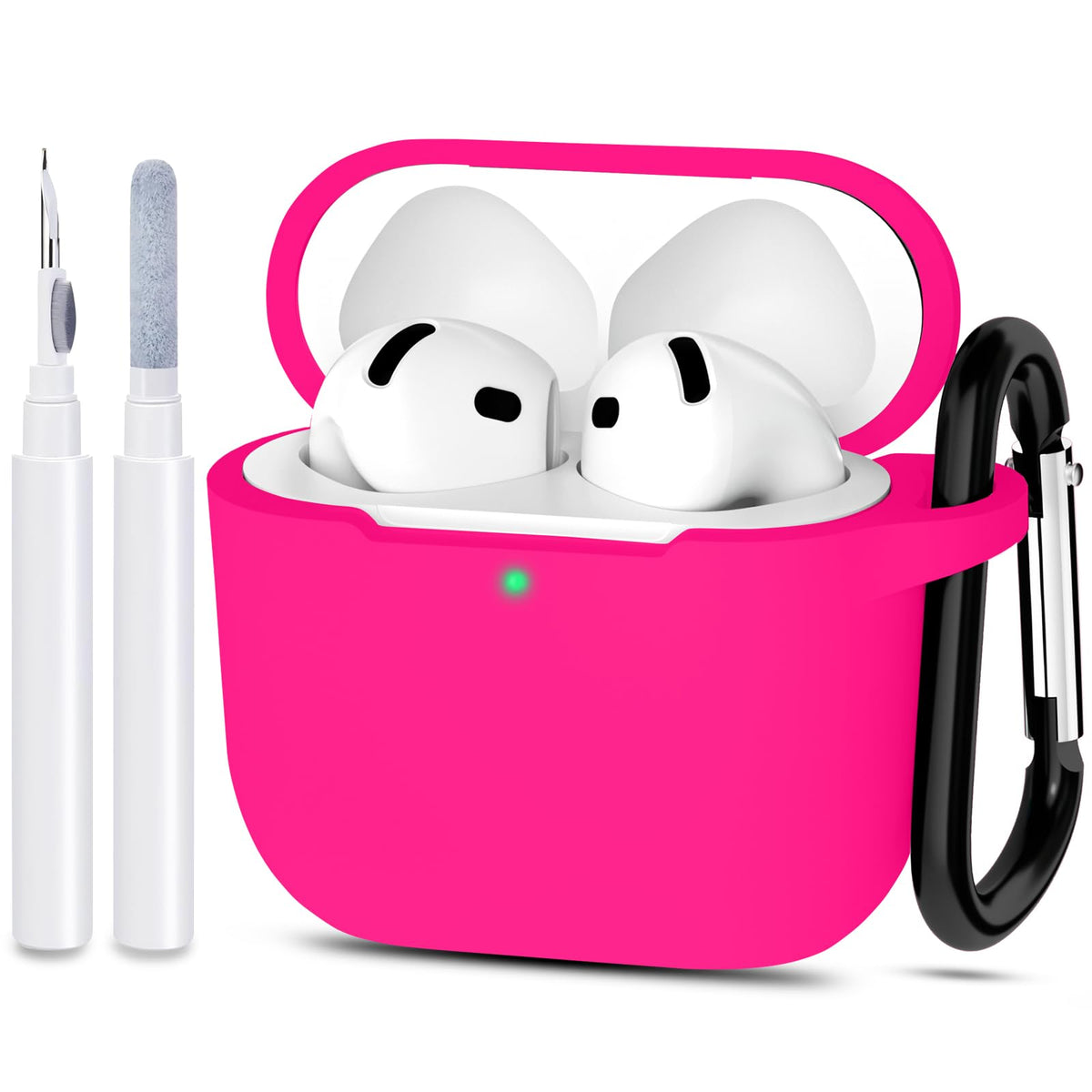for AirPods 4/5 Case Cover with Cleaner kit, Midnight Blue