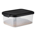 Amazon Basics Pet Food Storage Container Set, 30lbs and 10lbs with Scoop, for Dogs and Cats