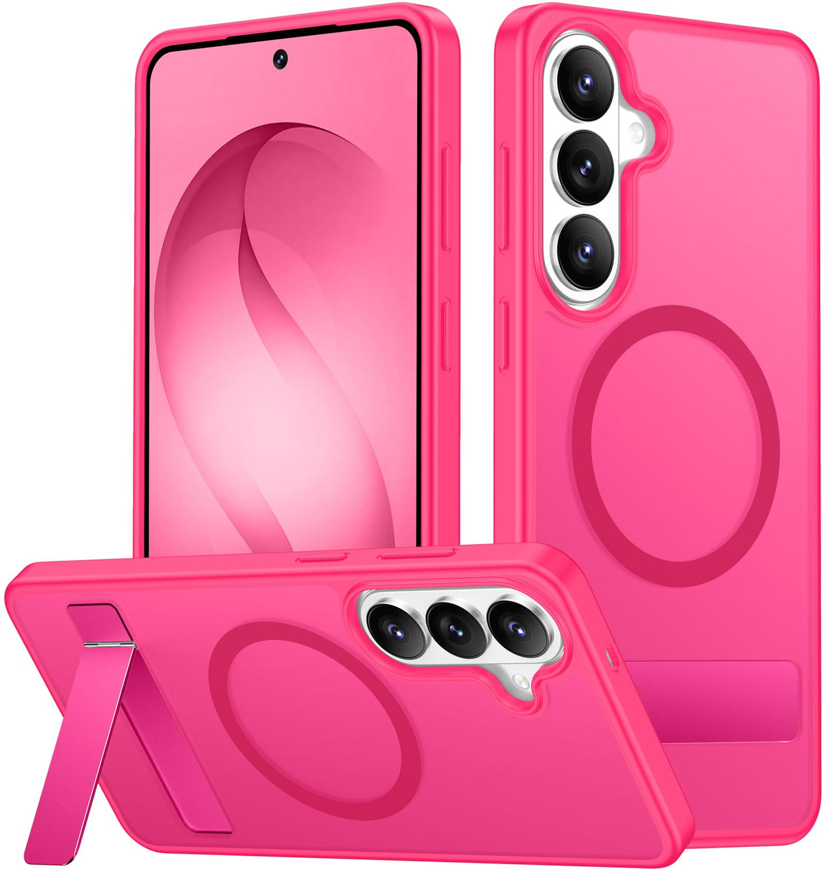 SPIDERCASE for Samsung Galaxy S26 Ultra Case,Built-in Stand,Clear