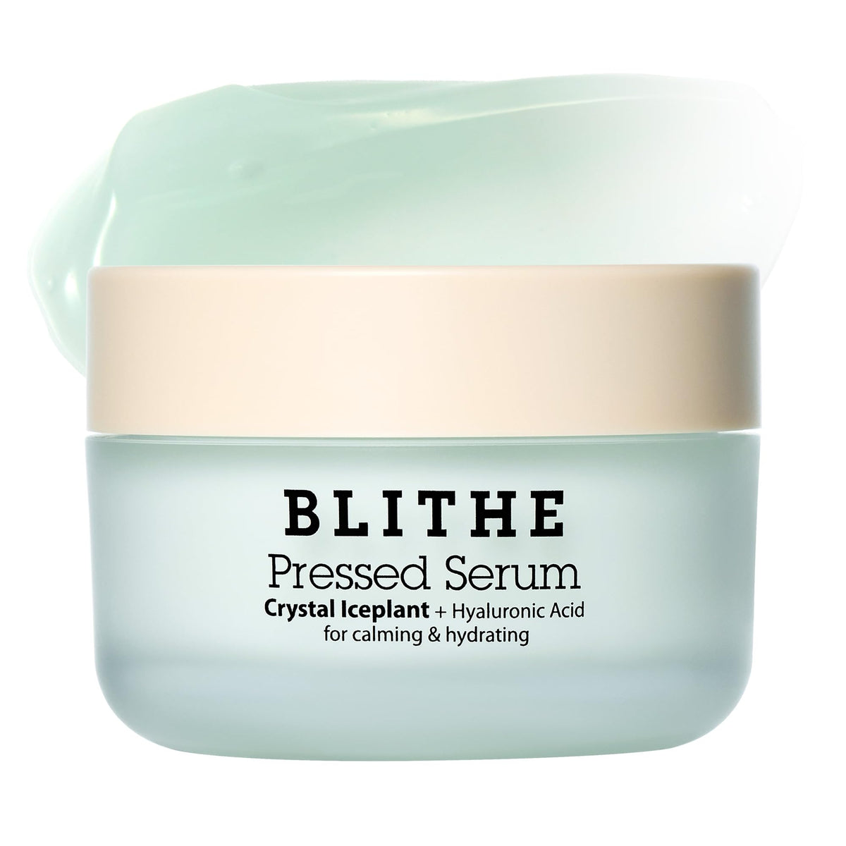 BLITHE Pressed Serum Tundra Chaga With Peptide & Collagen | Korean Moisturizer | Anti Aging Cream & Skin Tightening Cream for Face | Formula for an Instant Face Lift, 1.69 fl oz