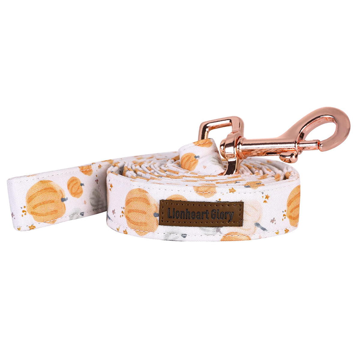 Lionheart glory Strong Dog Leash Fall Holiday Durable Dog Leashes with Comfortable Soft Handle for Small Medium and Large Girl or Boy Dogs