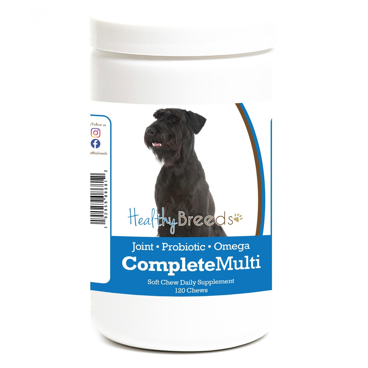 Healthy Breeds French Bulldog All in One Multivitamin Soft Chew 120 Count