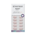 BTArtbox Press On Nails, Heeled Neutral, Short Square, Nude Pink, 32Ct | 2+ Weeks Wear, Salon-Quality Natural Nails, 10-Minute Easy Daily Application, Fast Removal, 16 Sizes, All-in-One Complete Kit