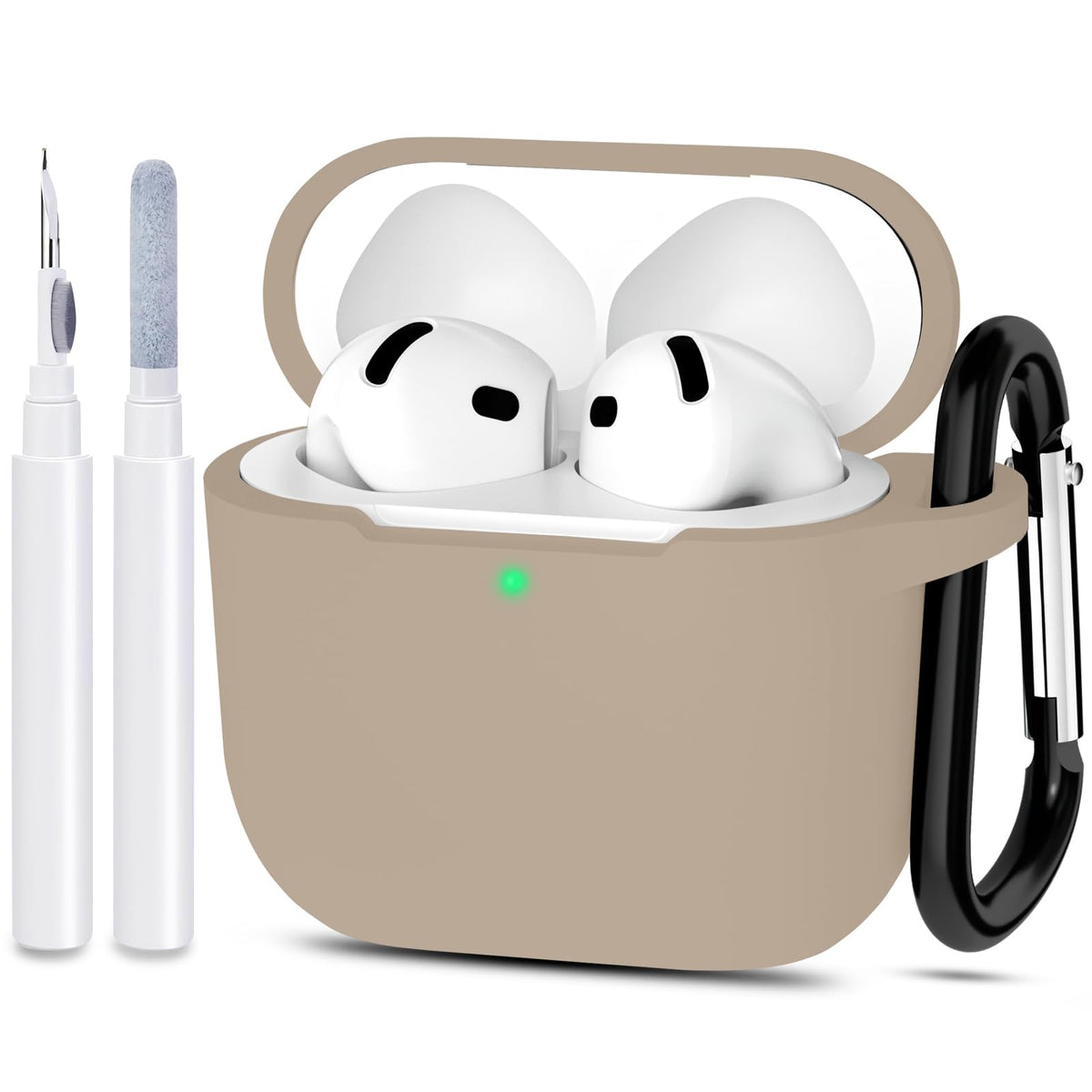 for AirPods 4/5 Case Cover with Cleaner kit, Midnight Blue