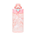 Zak Designs Sanrio Hello Kitty Sage 16oz Leak-Proof Straw Kids Water Bottle | BPA Free, Durable Plastic, Cupholder Friendly, Dishwasher Safe, Easy to Clean, Lid Lock, Handle, For School, Home, Travel