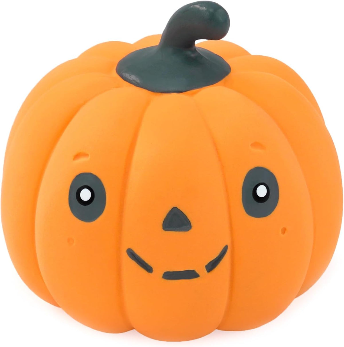 CHIWAVA 3PCS 2.4" Squeak Halloween Pumpkin Latex Dog Toy Set for Small Dogs | Interactive Puppy Toys for Indoor & Outdoor Fetch and Throw, Squeeze Squeak Play, Holiday Gift