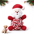 Christmas Dog Squeak Toys, Interactive Dog Toys for Aggressive Chewers