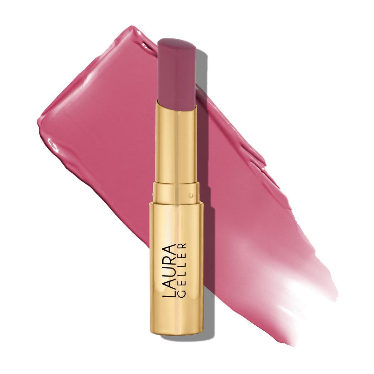LAURA GELLER NEW YORK Jelly Balm Tinted Lip Balm – Just Peachy – Hydrating Lip Color with Shine Finish – Squalane & Vitamin E – Buildable Sheer to Medium Coverage – Vegan & Cruelty-Free