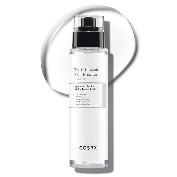 COSRX 6X Peptide Collagen Skin Booster Toner Serum for Dull & Uneven Skin, Preps Skin with Copper Peptides, GHK-Cu, Skin Renewal Boosting Facial Essence, Korean Skin Care, 5.07 oz