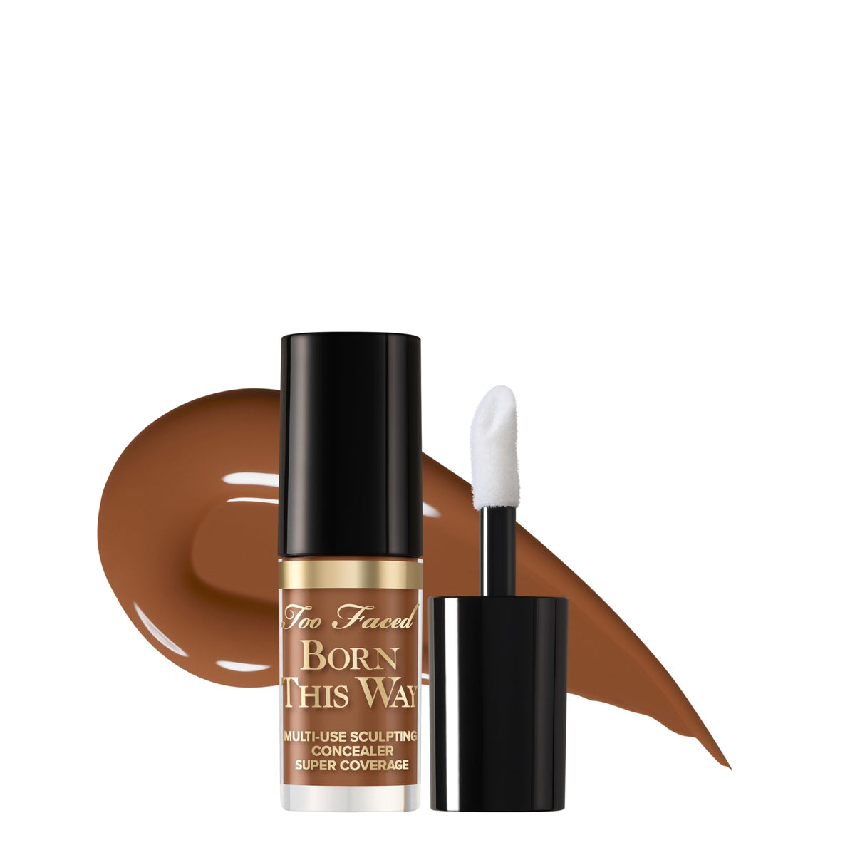 Too Faced Born This Way Super Coverage Multi-Use Concealer | Full-Coverage Hydrating Concealer for Dark Circles & Blemishes with Natural Finish | Hyaluronic Acid & Coconut Water
