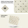 14 Inch Lightweight Bow Puffy Laptop Sleeve Case Laptop Bag for Girl