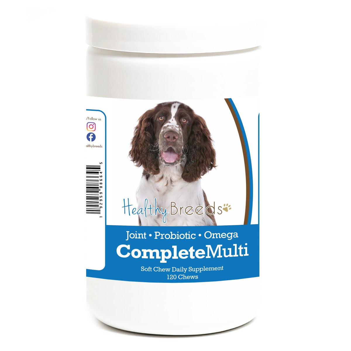 Healthy Breeds French Bulldog All in One Multivitamin Soft Chew 120 Count