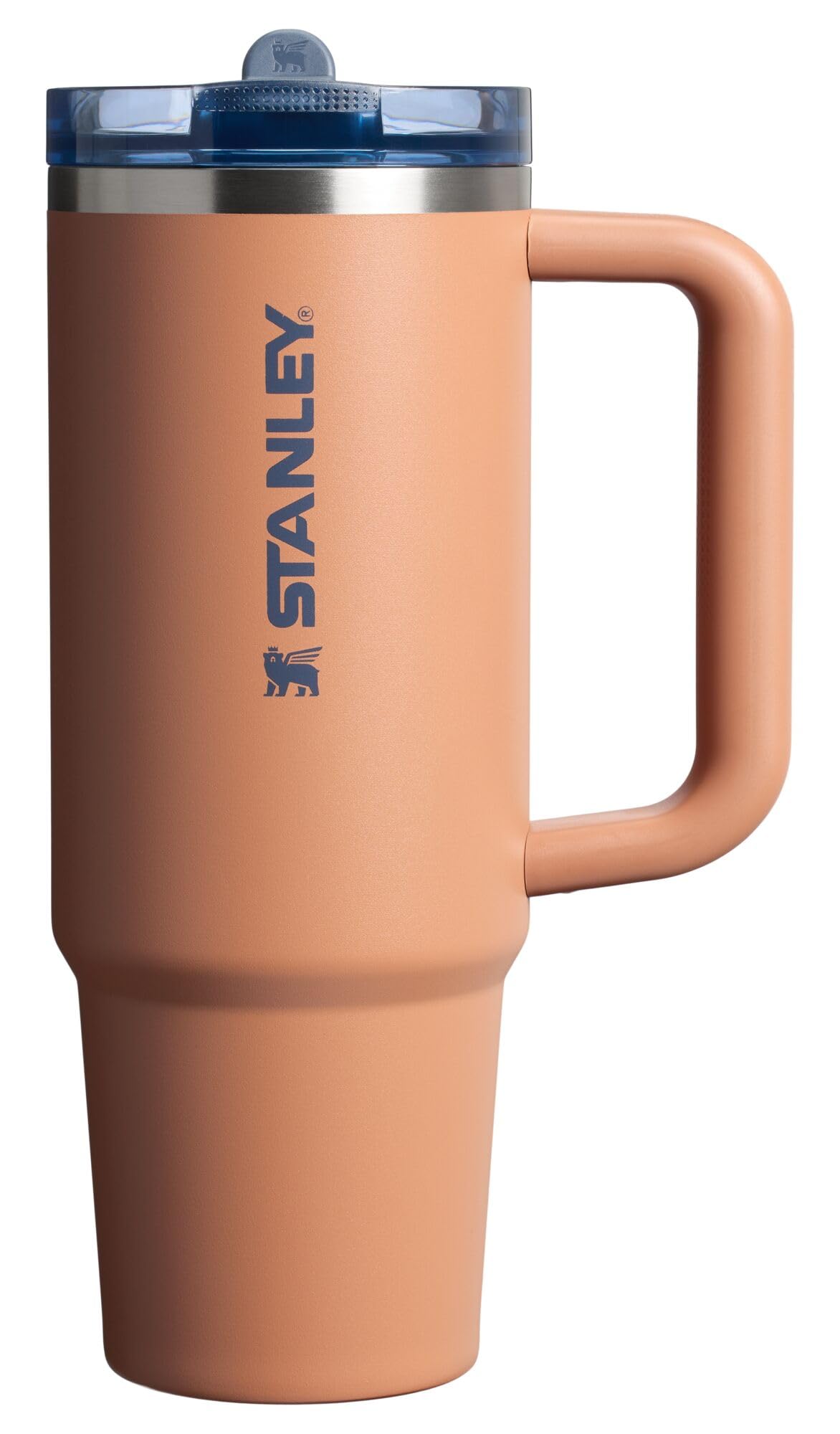 STANLEY Quencher ProTour Flip Straw Tumbler with Leakproof Lid 40 oz | Built-In Straw and Handle | Cup Holder Compatible for Travel | Insulated Stainless Steel Cup | BPA-Free | Black