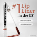 Sacheu Lip Liner STAY-N Peel Off Lip Stain, Longwear, p-INKED | Water-resistant, transfer & smudge-proof, lip tint with hyaluronic acid & vitamin E for conditioning benefits, matte finish