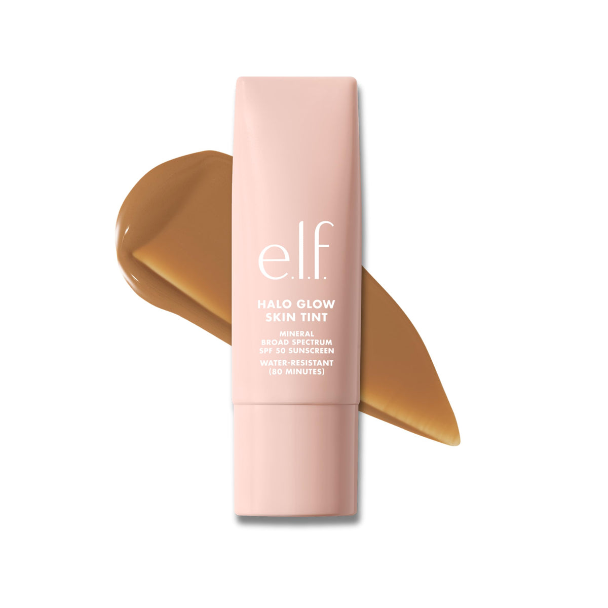 e.l.f. Halo Glow Skin Tint SPF 50, Tinted Moisturizer For Light, Buildable Coverage, Creates A Natural Glow, Vegan & Cruelty-Free, 3 Fair Cool