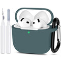 for AirPods 4/5 Case Cover with Cleaner kit, Midnight Blue
