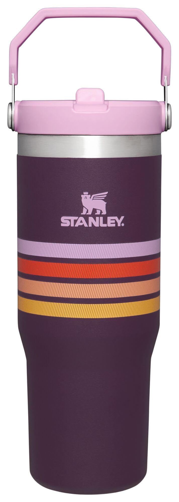 STANLEY IceFlow 2.0 Flip Straw Tumbler, 30 oz, Rose Quartz