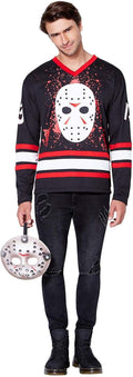 Spirit Halloween Jason Voorhees Hockey Jersey - Friday the 13th