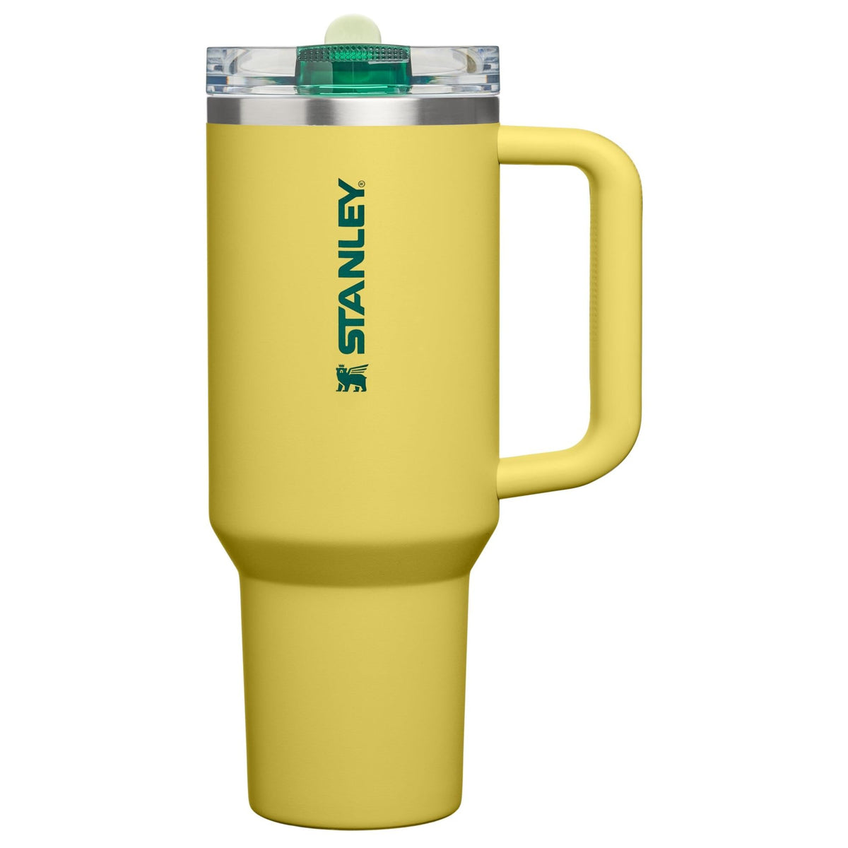 STANLEY Quencher ProTour Flip Straw Tumbler with Leakproof Lid 40 oz | Built-In Straw and Handle | Cup Holder Compatible for Travel | Insulated Stainless Steel Cup | BPA-Free | Black