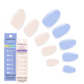 Dashing Diva Gloss Nail Strips Bundle - The Neon Brights Collection - Magenta Madness & Suki - UV Free, Chip Resistant, Long Lasting Gel Stickers - Contains 2 Sets