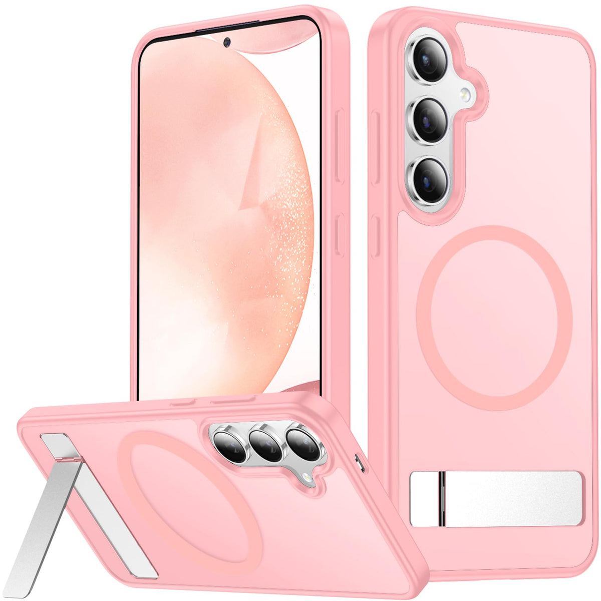 SPIDERCASE for Samsung Galaxy S26 Ultra Case,Built-in Stand,Clear