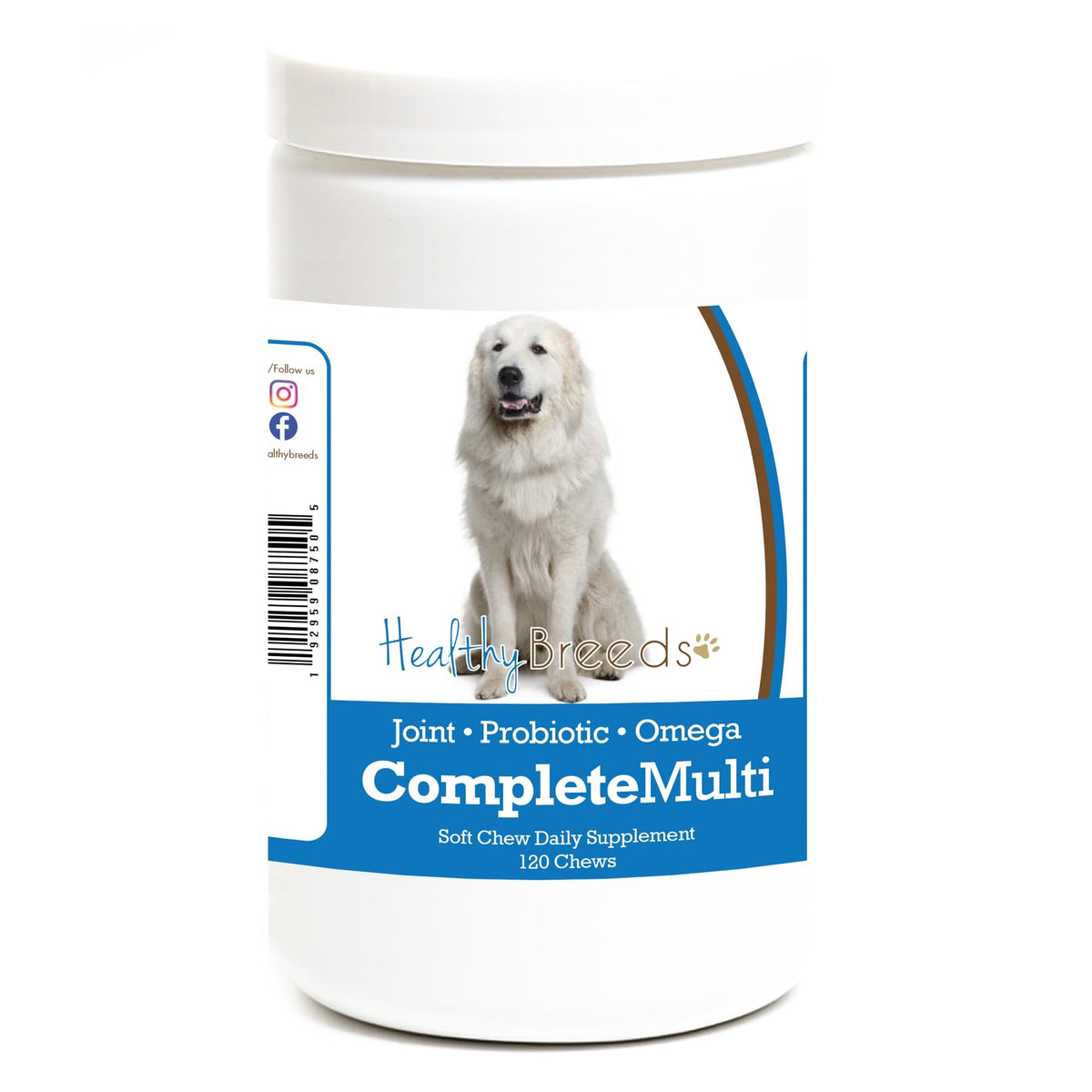 Healthy Breeds French Bulldog All in One Multivitamin Soft Chew 120 Count