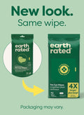 Earth Rated Dog Eye Wipes, Unscented, Removes Dirt & Discharge, 70ct | Vet-Developed, Hypoallergenic Pet Wipes for Dogs & Cats to Remove Dirt & Discharge, Fragrance Free